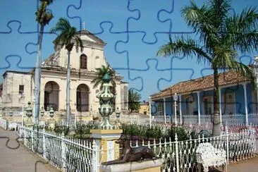 Cuba - Trinidad - la place principale jigsaw puzzle