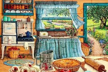 Kitchen jigsaw puzzle