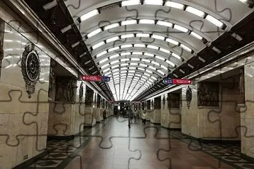 St Petersbourg metro jigsaw puzzle