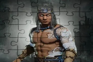 Liu Kang dios del trueno y fuego jigsaw puzzle