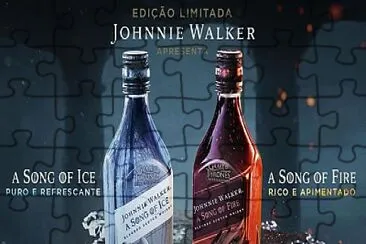 EdiÃ§Ã£o limitada Johnnie Walker jigsaw puzzle