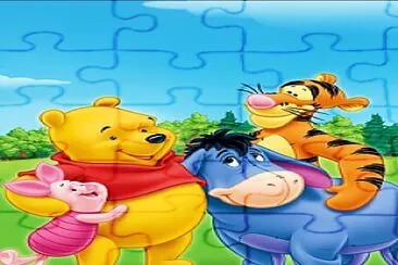 פאזל של pooh