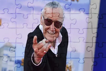 stan lee diciendo: lo lograras jigsaw puzzle