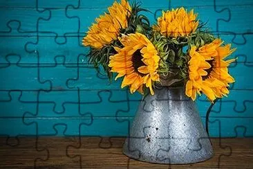 Flores Com Paleta jigsaw puzzle