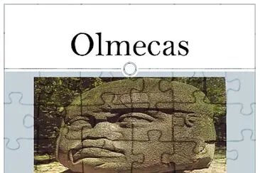 Monte o quebra cabeÃ§a dos Olmecas