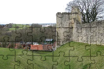 Pickering Castle jigsaw puzzle