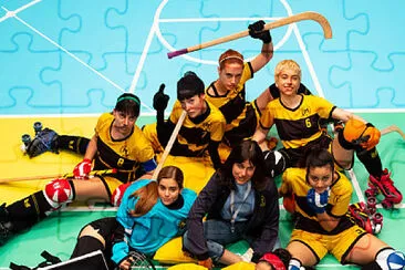 Las de hockey jigsaw puzzle