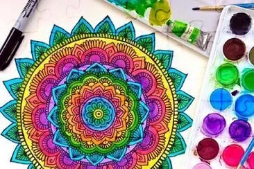 mandala jigsaw puzzle