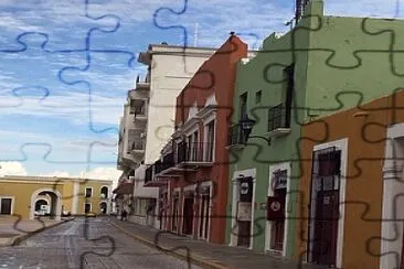 פאזל של Campeche. Mex.