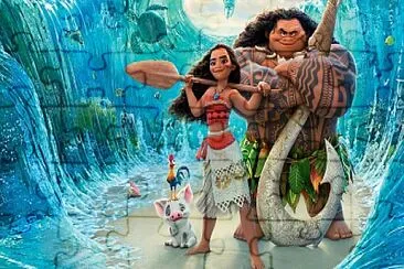 פאזל של moana