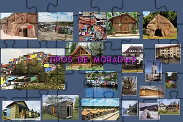 Tipos de moradias jigsaw puzzle