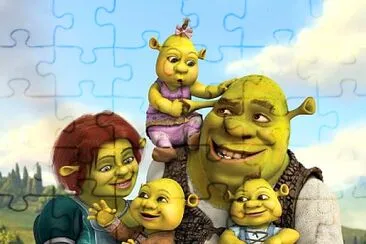 SHREK jigsaw puzzle