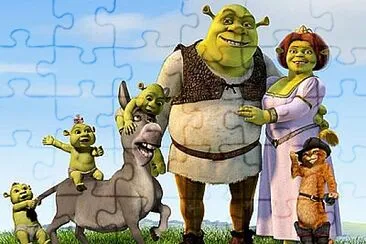 SHREK jigsaw puzzle