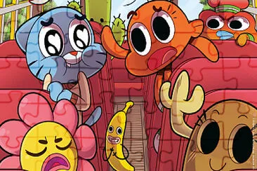 Gumball jigsaw puzzle