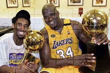 פאזל של Kobe and Shaq