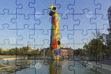 a jigsaw puzzle