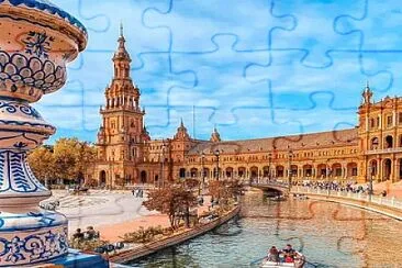 canal sevilla jigsaw puzzle