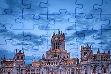 palacio de cibeles madrid jigsaw puzzle