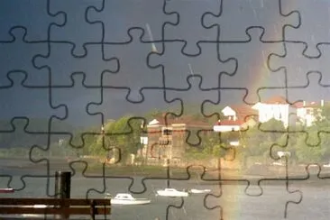 Hendaya. Tormenta jigsaw puzzle