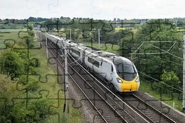 Pendalino near Rugby, England