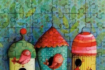 Casas de Pajaritos jigsaw puzzle