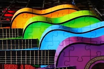 Rainbow guitars