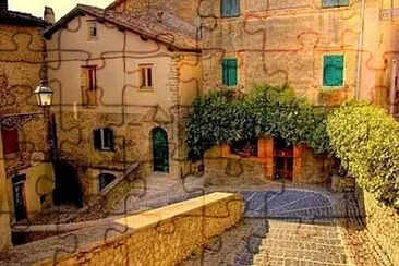 Casperia-Rieti(Italia) jigsaw puzzle