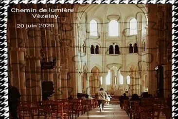 Basilique de VÃ¨zelay Solstice d 'Ã©tÃ©