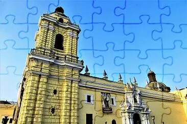 Templo en Lima, PerÃº. jigsaw puzzle