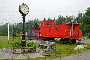 Railway Museum, Musquodoboit Harbour, N.S. Canada jigsaw puzzle