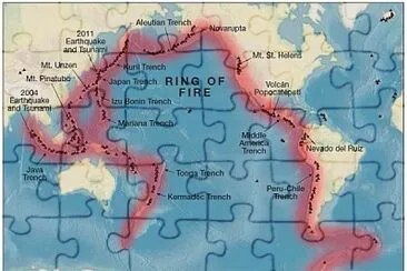 Ring of fire jigsaw puzzle