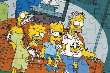 los simpson jigsaw puzzle