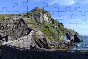 San Juan de Gaztelugatxe jigsaw puzzle