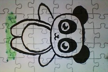 Panda jigsaw puzzle