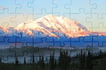 Monte Denali EUA jigsaw puzzle