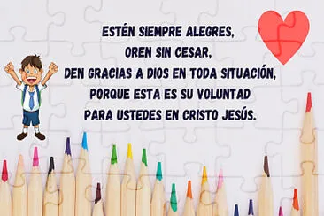 1 Tesalonicenses 5: 16-18