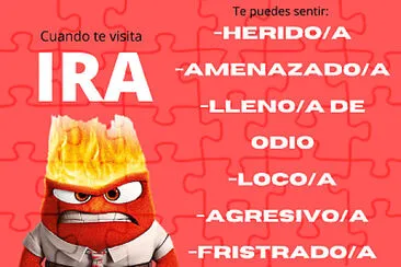 פאזל של Ira y sus emociones