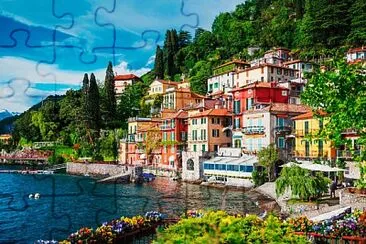 Lago Como-Italia jigsaw puzzle