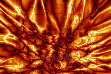 Flames Abstract.