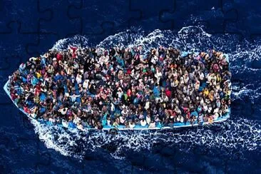 Refugiados jigsaw puzzle