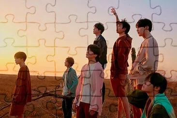 BTS young jigsaw puzzle