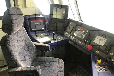 פאזל של the train drivers seat