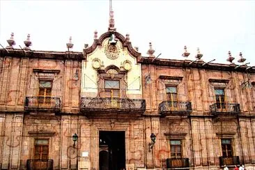 Palacio de Gobierno en Morelia, MichoacÃ¡n.