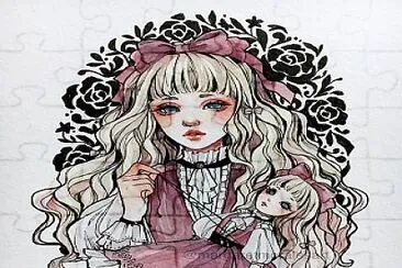 Doll jigsaw puzzle