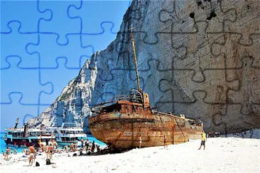 פאזל של navagio isla2