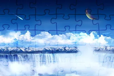 Natural jigsaw puzzle