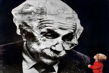 El Gran Einstein jigsaw puzzle