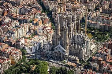 פאזל של Sagrada Familia - Barcelona - EspaÃ±a