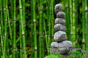 Zen jigsaw puzzle