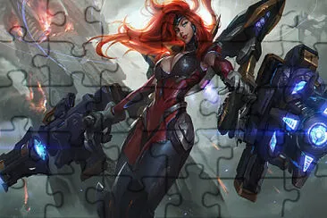 פאזל של miss fortune